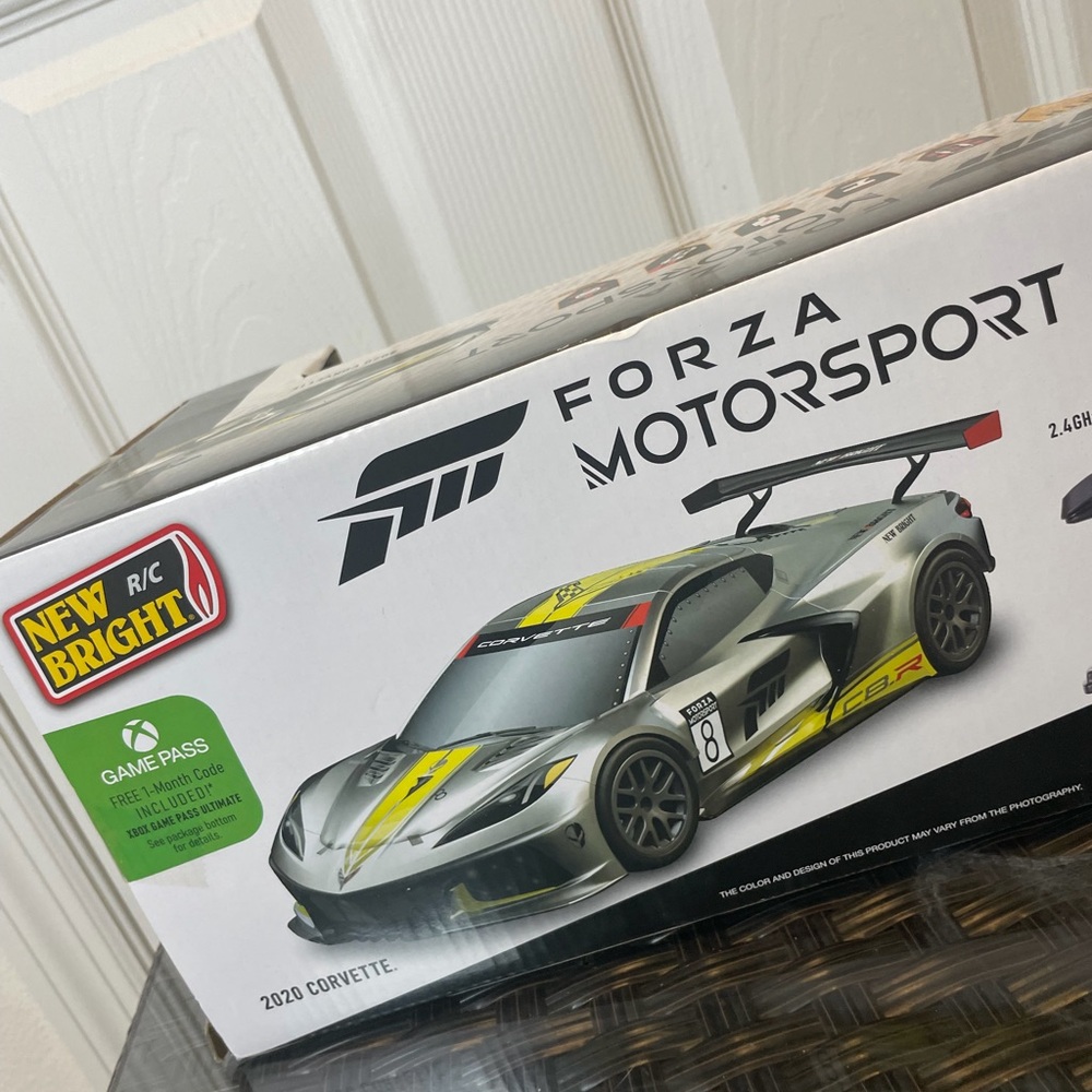 2020 Corvette RadioControl Car C8-RC USB Forza Motorsport Racing Collectible - Picture 11 of 16